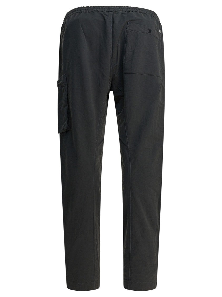 C.P. Company Frosted Stretch Cotton Satin Cargo Pants