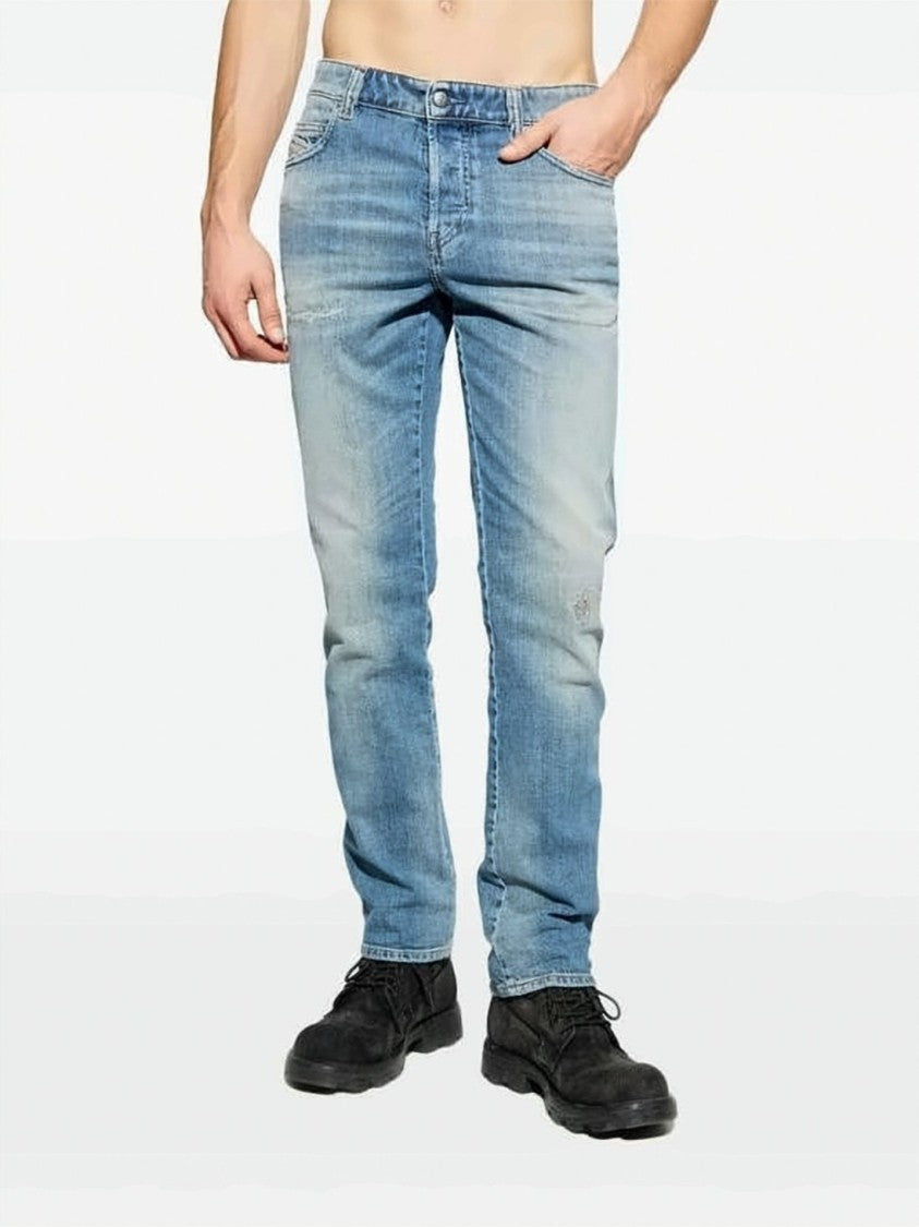 Diesel Faded Light Blue Denim Pants