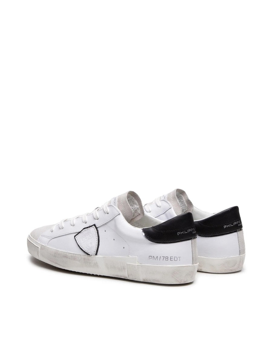 Philippe Model Prsx Low Man Sneakers White/Black