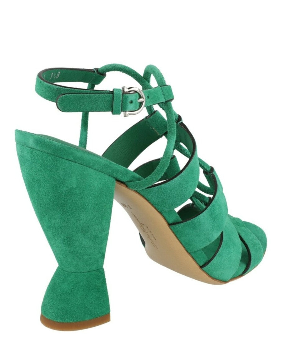 Ferragamo Sirmio X5 Heel Sandals - Narrow Width