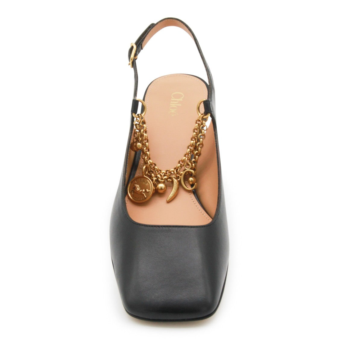 Chloé Black Leather Pumps
