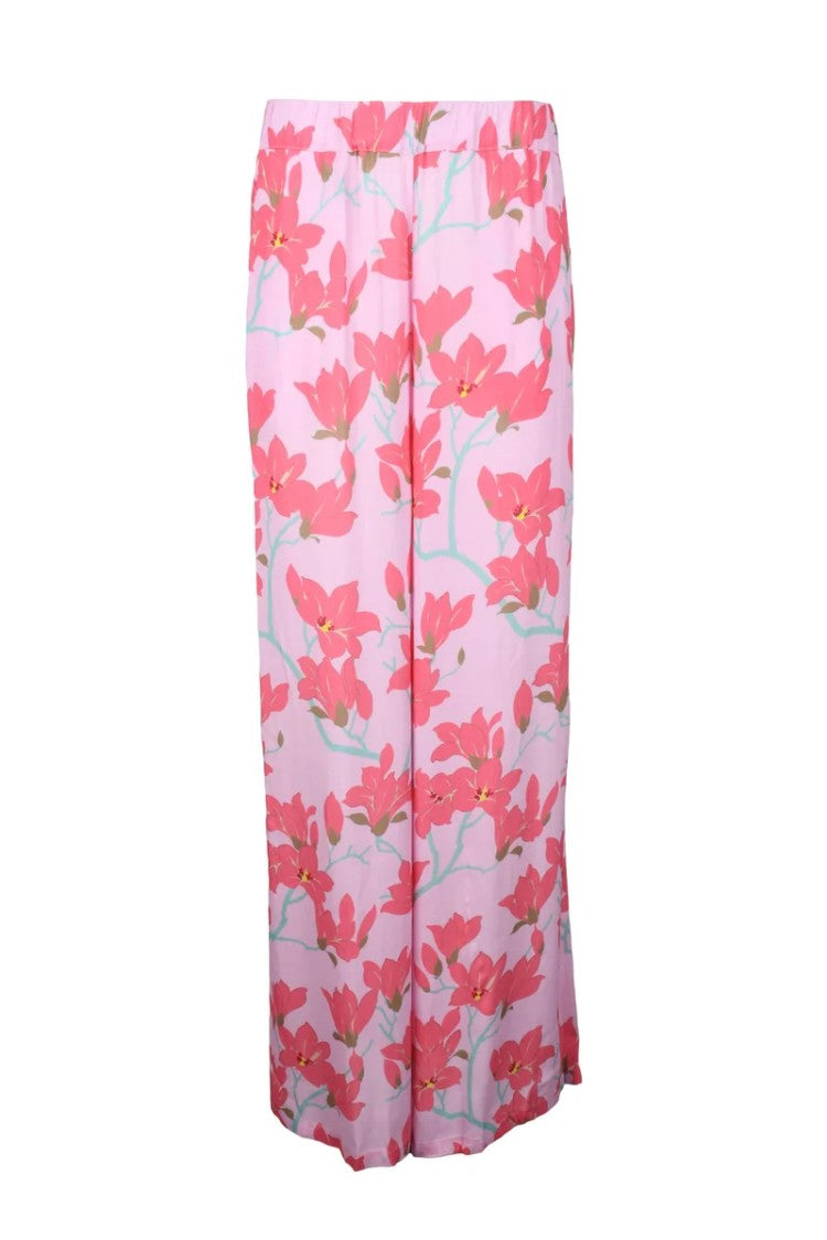 Semi Couture Chiffon Trousers - Pink