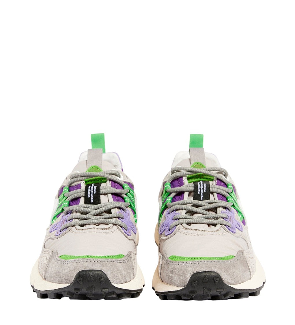 Flower Mountain Layered Neutral Chunky Sneakers