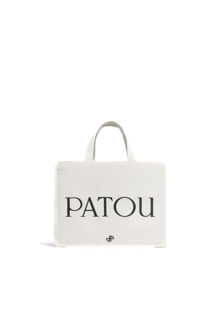 Patou Medium Cotton Canvas Tote