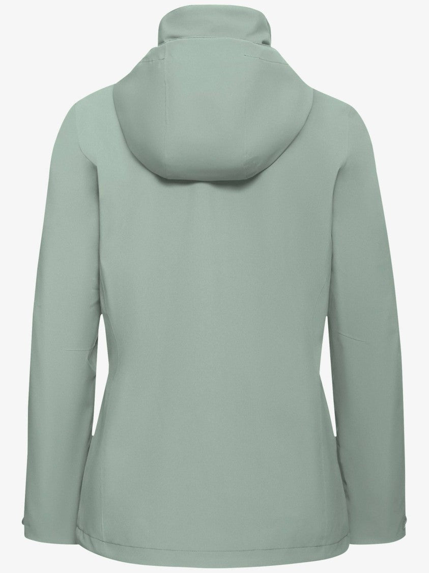 Jack Wolfskin Muted Green Trailtime Hooded Jacket