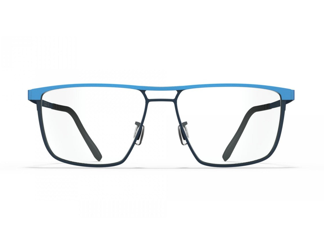 Blackfin Blue Oceancrest Rectangular Glasses