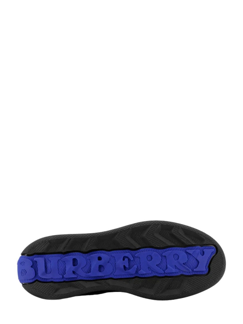 Burberry Black Leather Sneakers