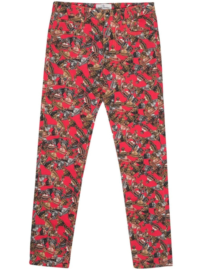 Vivienne Westwood High-Waisted Tapered Leg Trousers