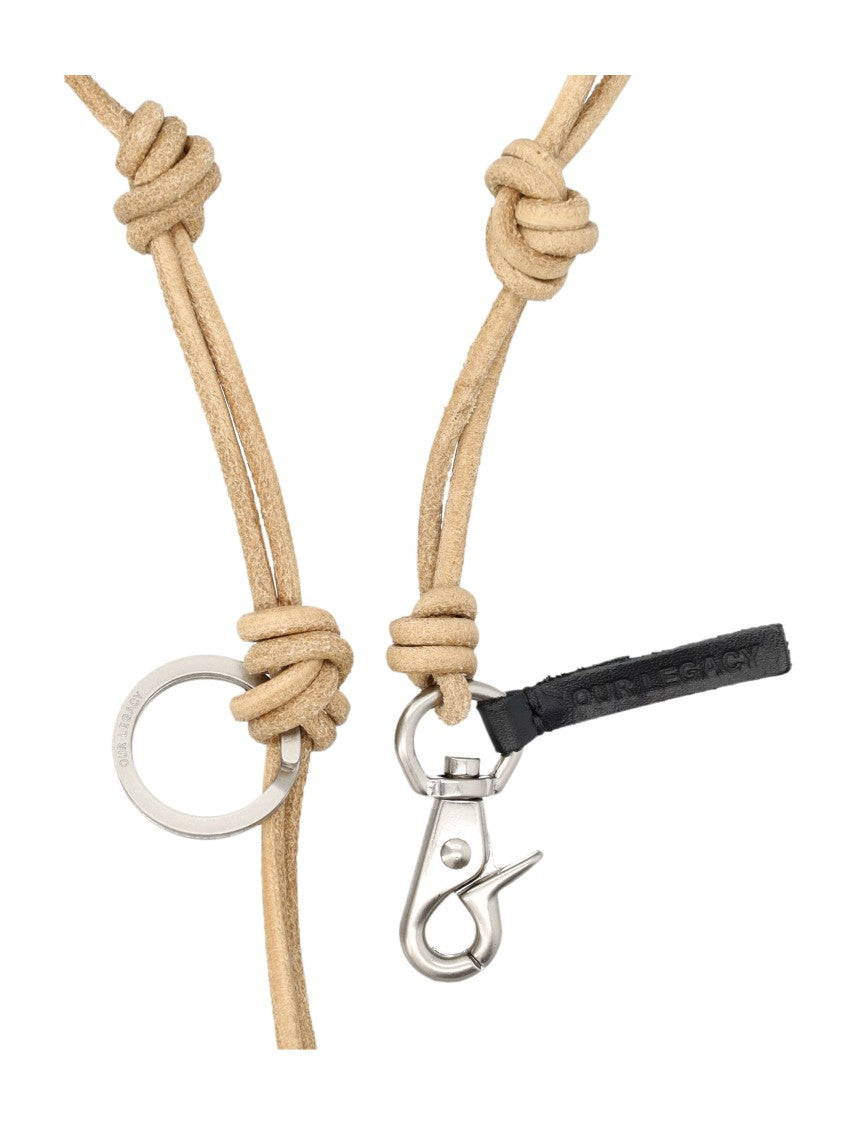 Our Legacy Udon Ladon Leather Necklace