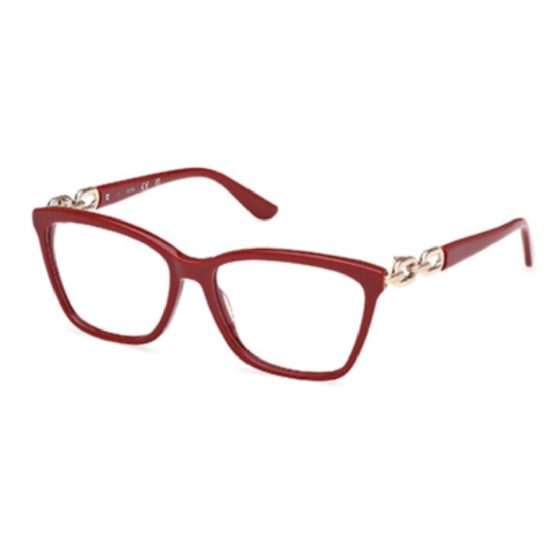 Guess Gu50181 Bold Rectangular Acetate Eyeglasses