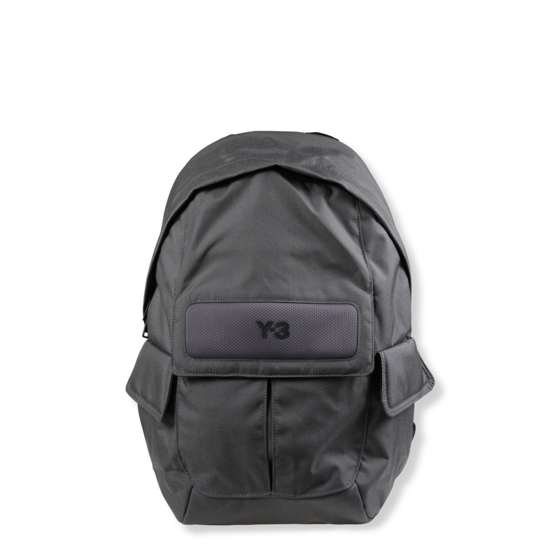 Y-3 Structured Black Backpack With Adjustable Straps