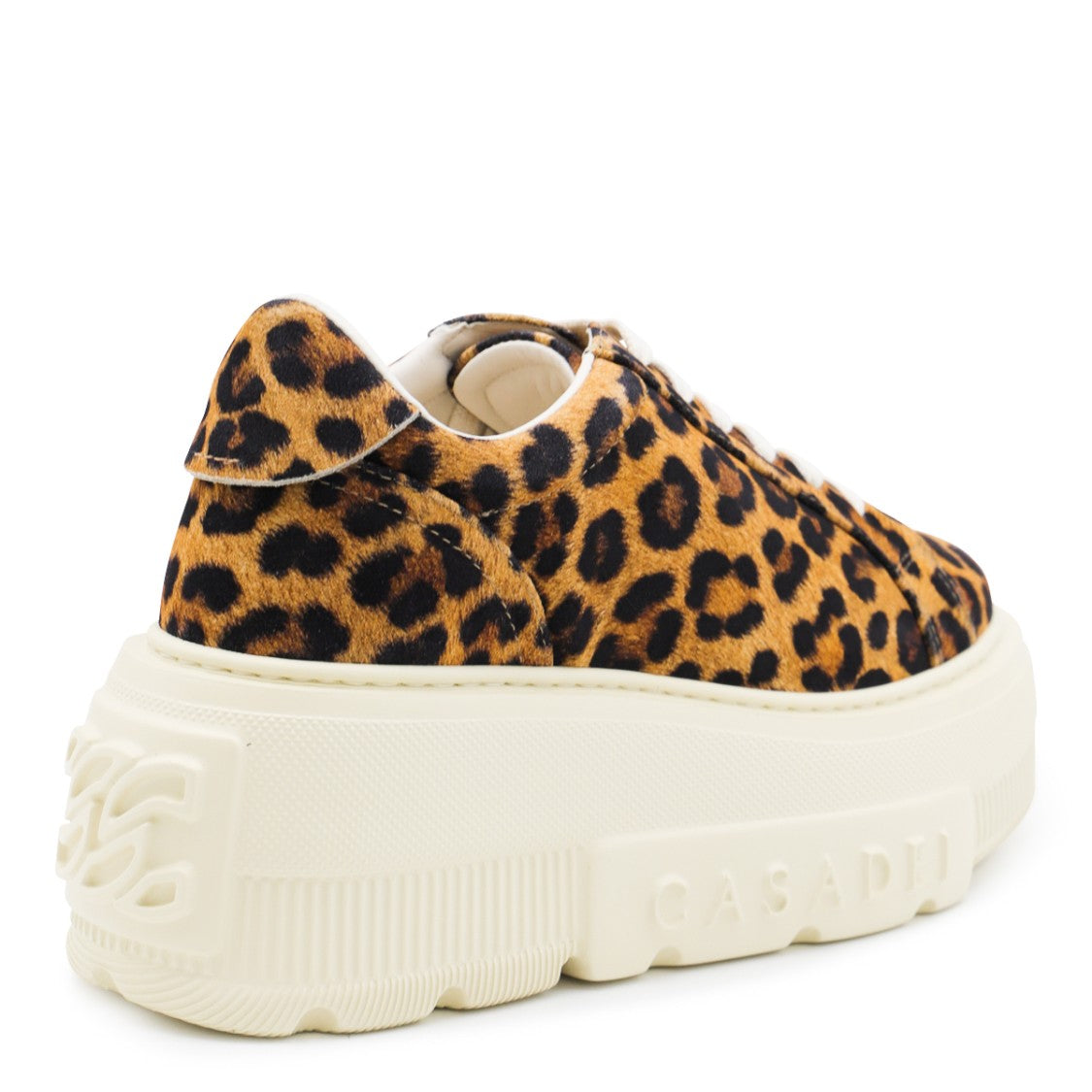 Casadei Leopard Leather Nexus Sneakers