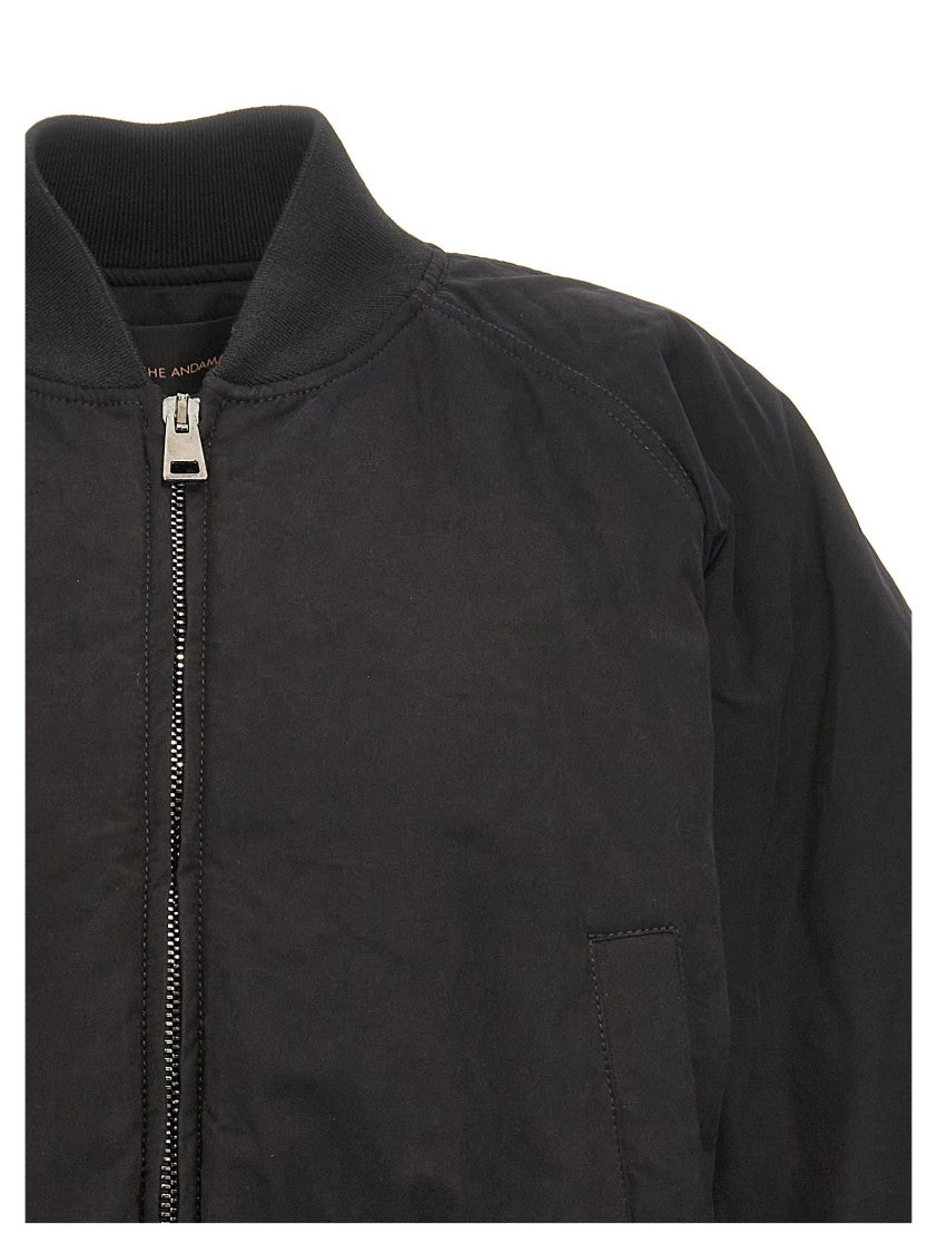 The Andamane Sierra' Cropped Bomber Jacket