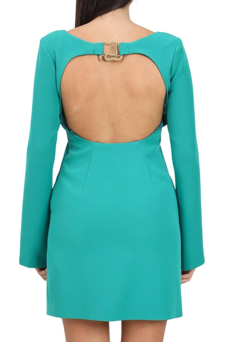 Just Cavalli Stretch Sheath Dress - Green