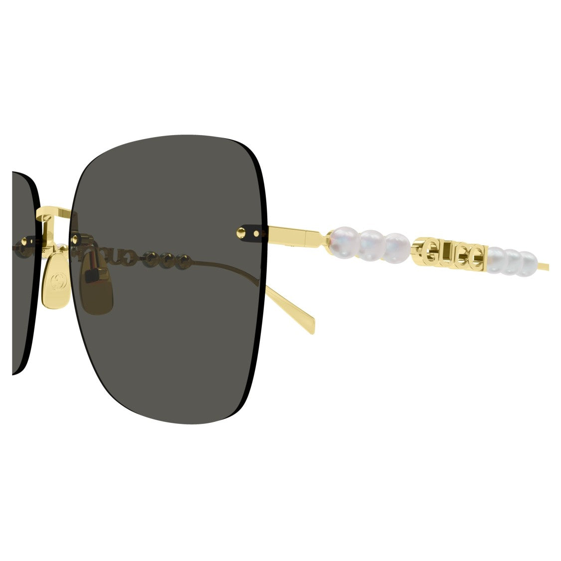 Gucci Gg1923sa Rimless Square Sunglasses