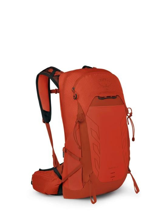 Osprey Structured Orange Backpack With Multi-Compartment Design