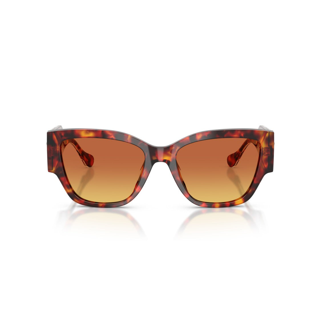 Versace 0Ve4509u Oversized Square Tortoiseshell Sunglasses
