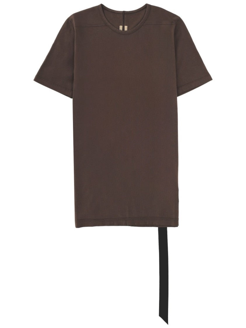 Drkshdw By Rick Owens Neutrals Level T Hanging Strip T-Shirt