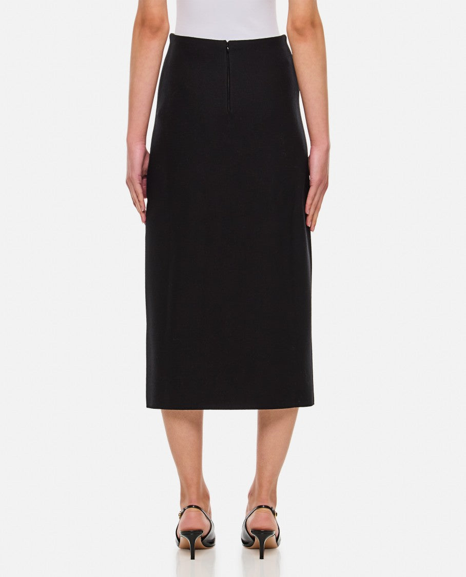 Gabriela Hearst Wolff Midi Skirt