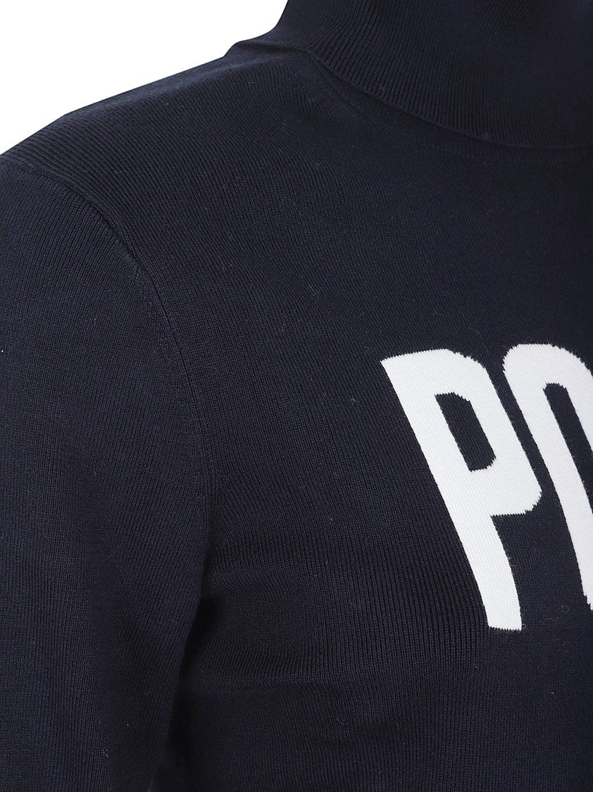 Polo Ralph Lauren Cropped Knit Top