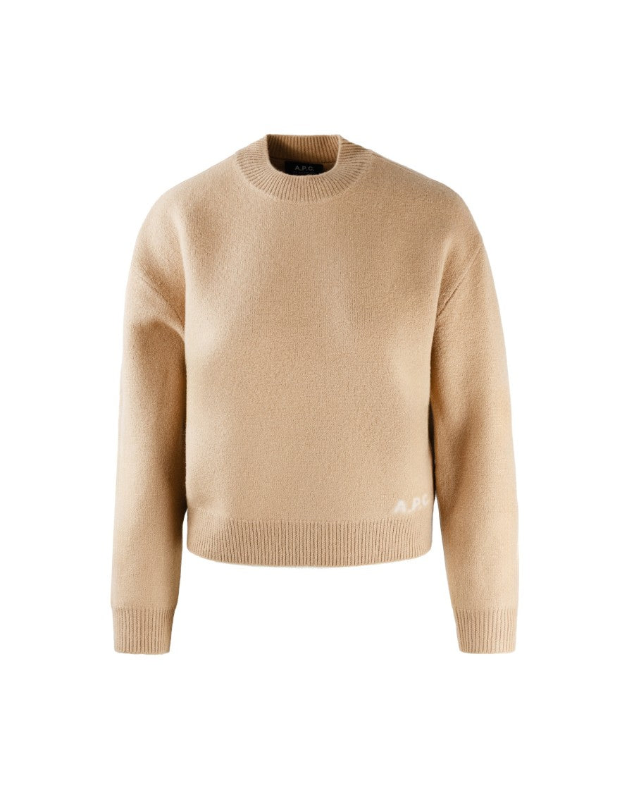 A.P.C. Esther Sweater In Camel