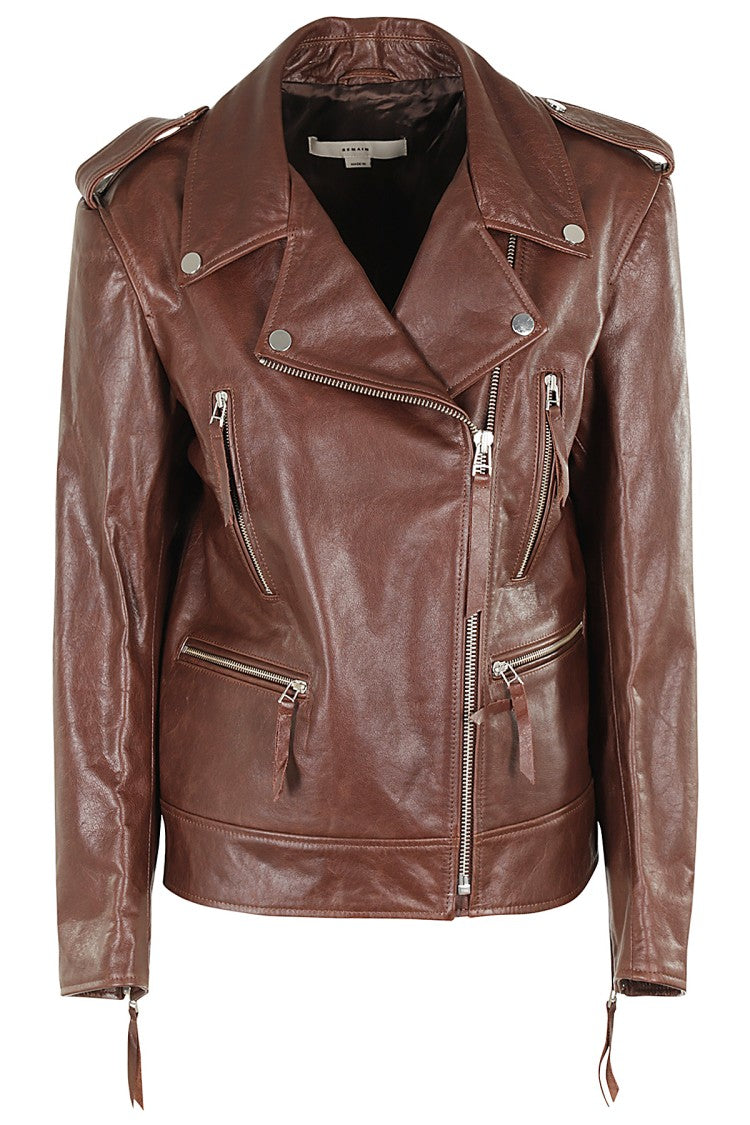 Remain Biker Leather Jacket