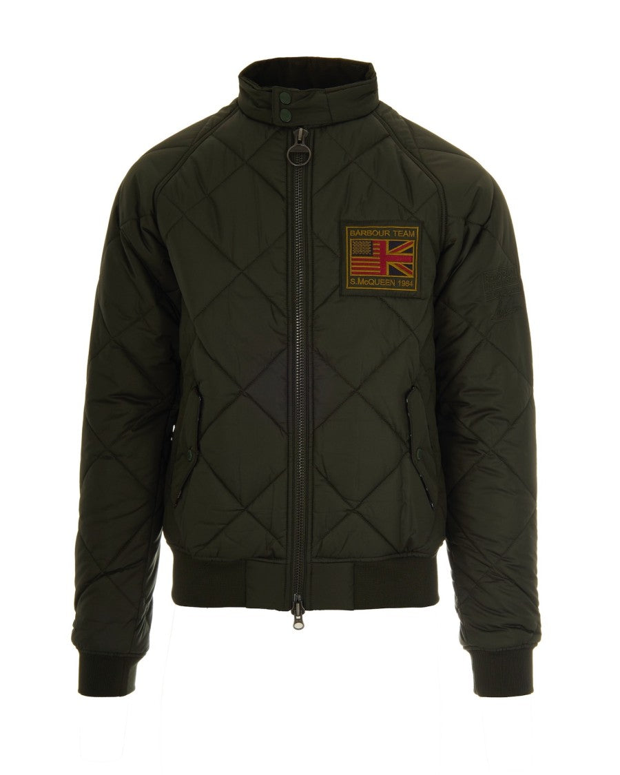 Barbour Quilted Merchant Sage Jacket
