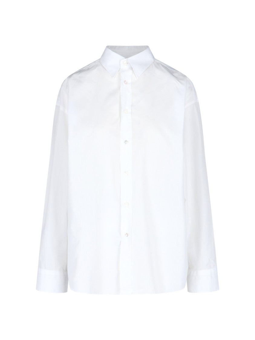 Finamore Oriana Oversized Shirt – White