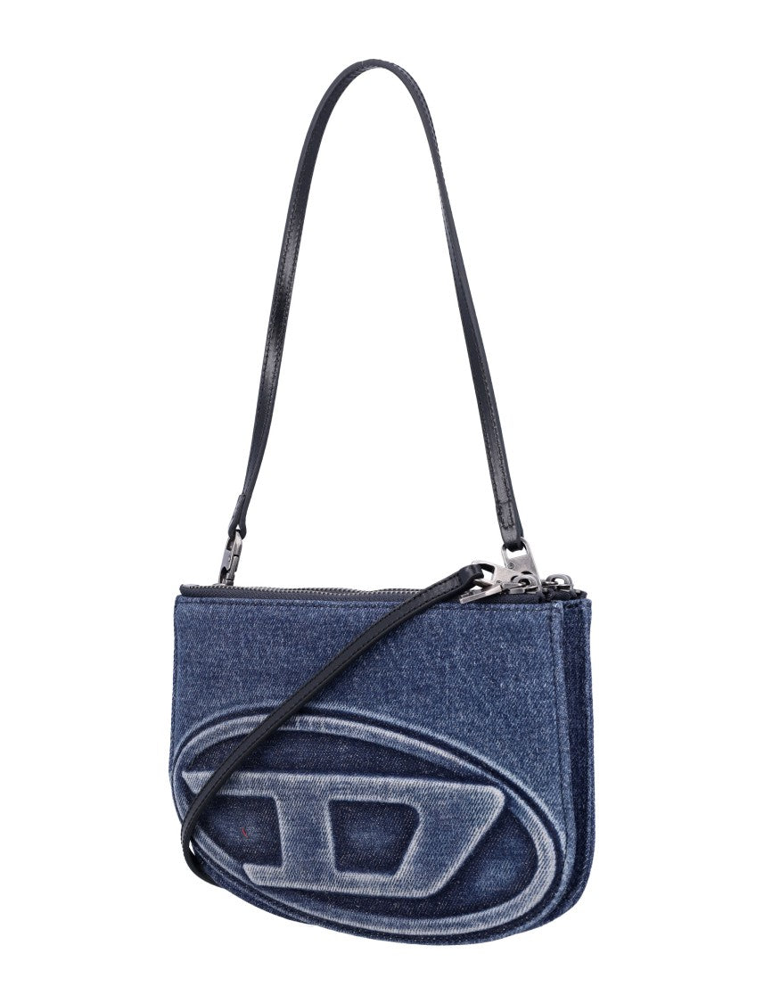 Diesel 1Dr Twin Denim Shoulder Bag