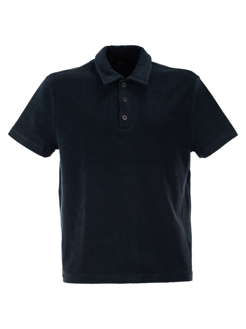 A.P.C. Julian - Organic Cotton Terry Polo Shirt