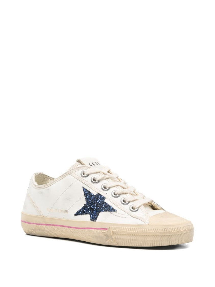 Golden Goose Silk And Nylon Padded Collar Sneakers
