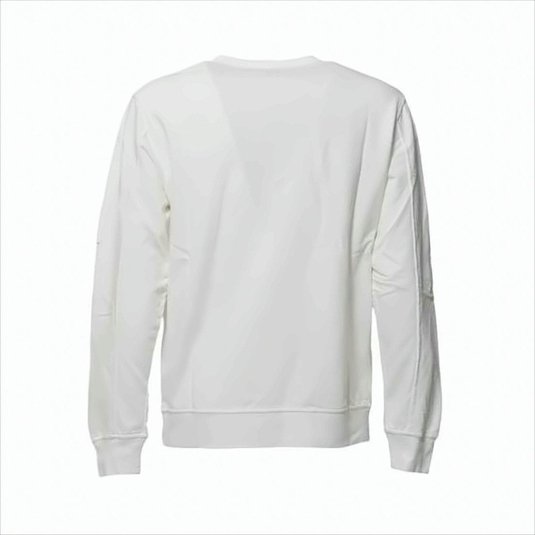 C.P. Company Long-Sleeve Cotton Crewneck T-Shirt With Zippered Pocket Detail
