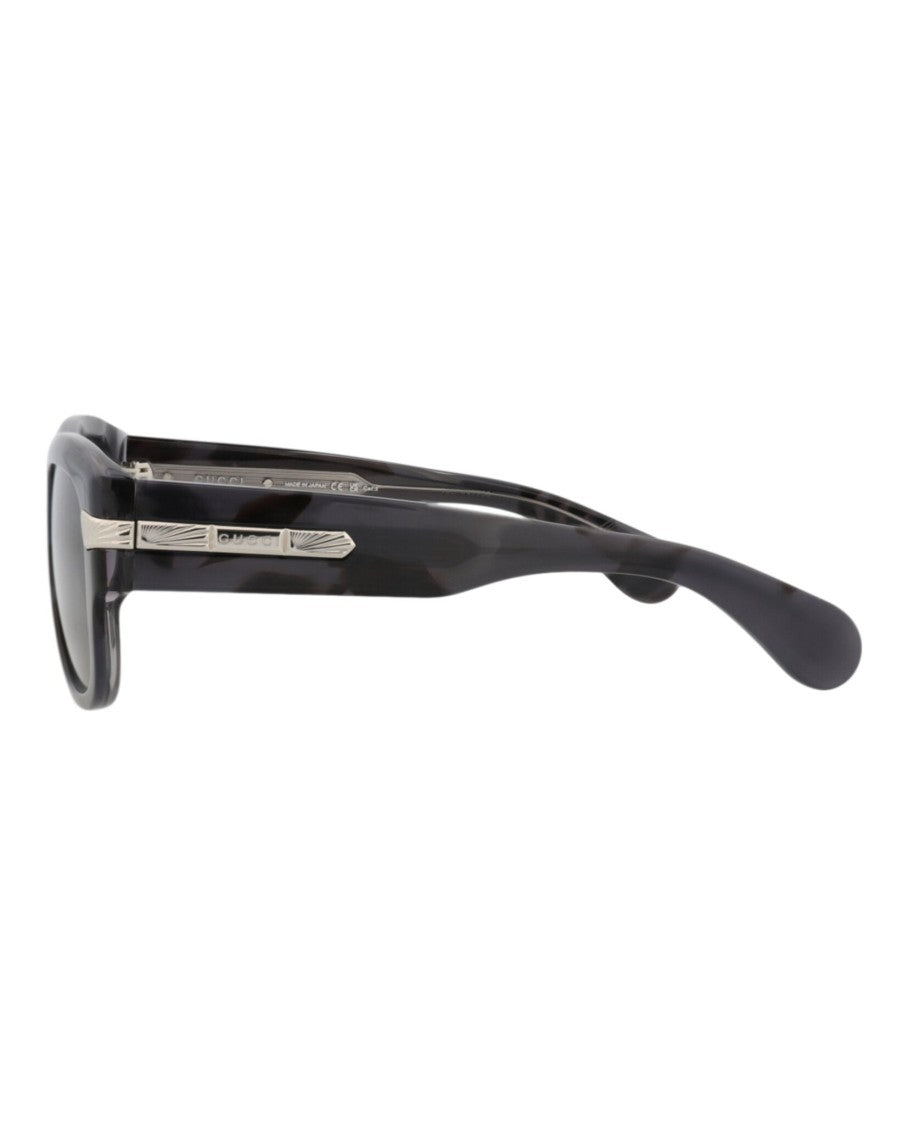 Gucci Square-Frame Recycled Acetate Sunglasses