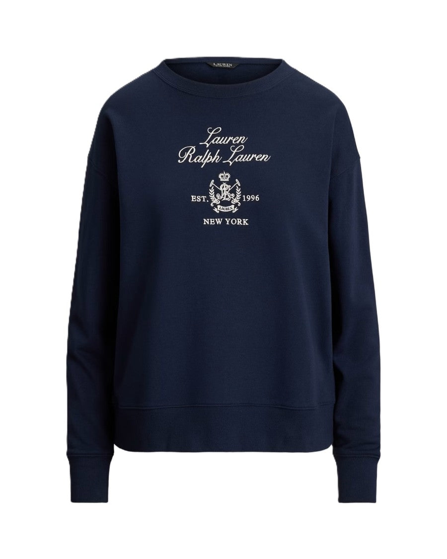 Lauren Ralph Lauren Navy Blue Kappy Recycled Sweatshirt