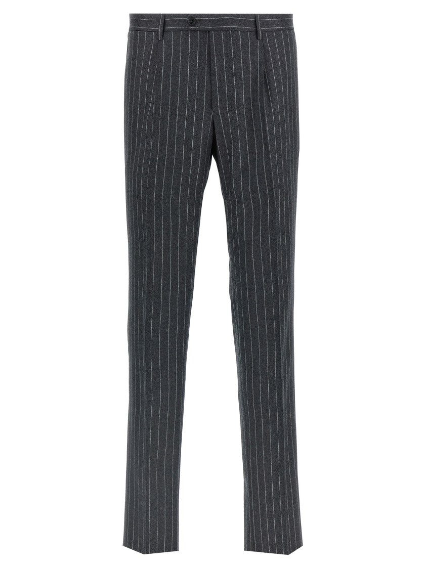 Tagliatore Pinstripe Virgin Wool Suit Ensemble