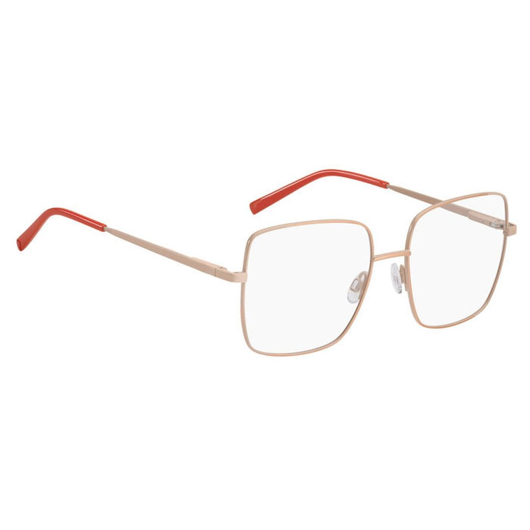 M Missoni Mmi 0021 Thin Square-Shaped Metal Frame Eyeglasses With Braided Cord