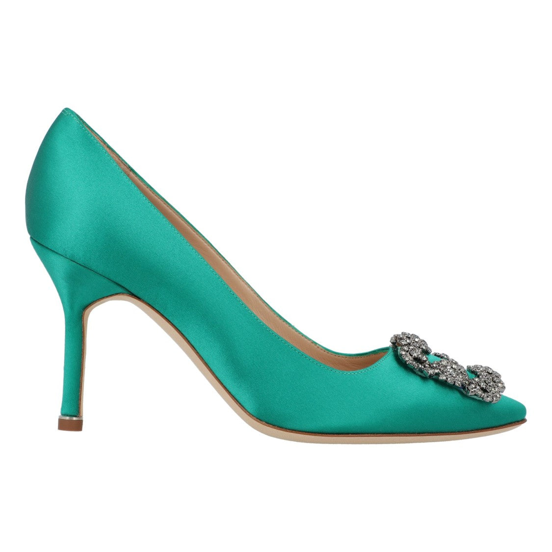 Manolo Blahnik Hangisi 090 Pumps Green