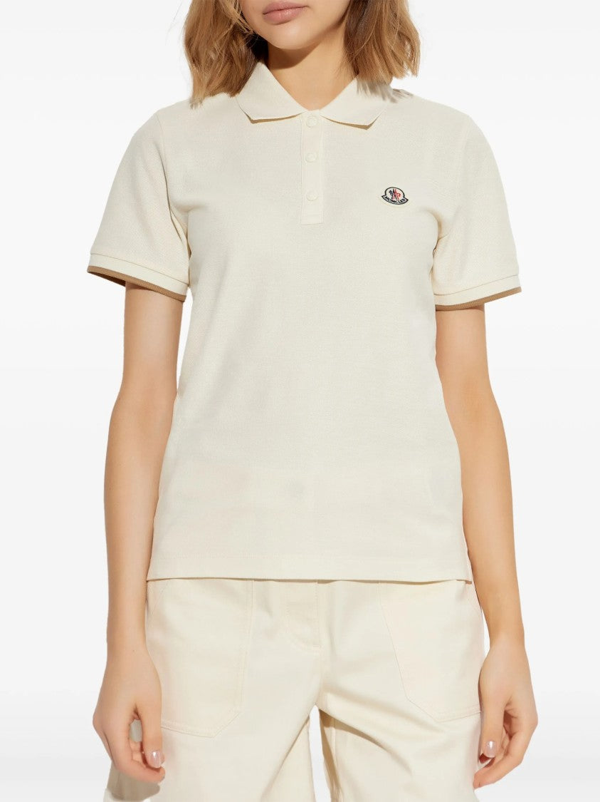 Moncler Short-Sleeved Classic Collar Polo Shirt