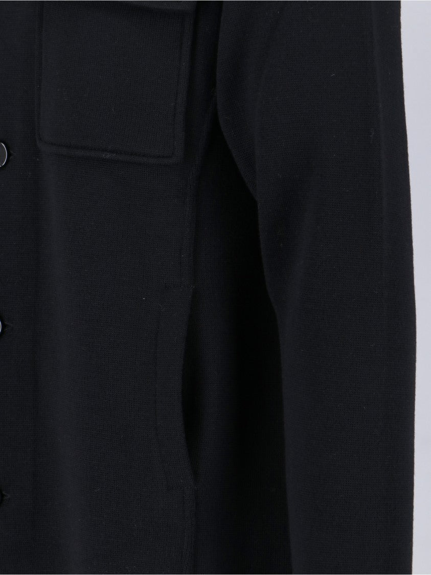 Lardini Virgin Wool Jacket – Black