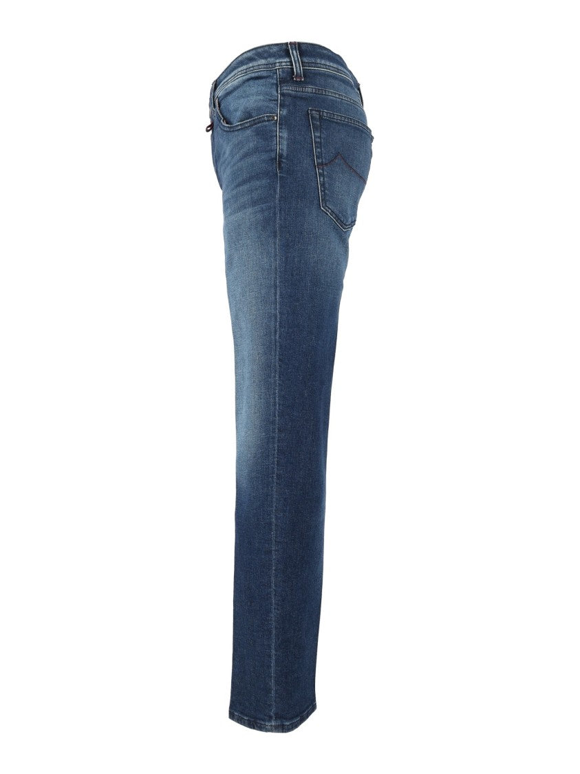 Jacob Cohen Scott Cropped Slim-Fit Jeans