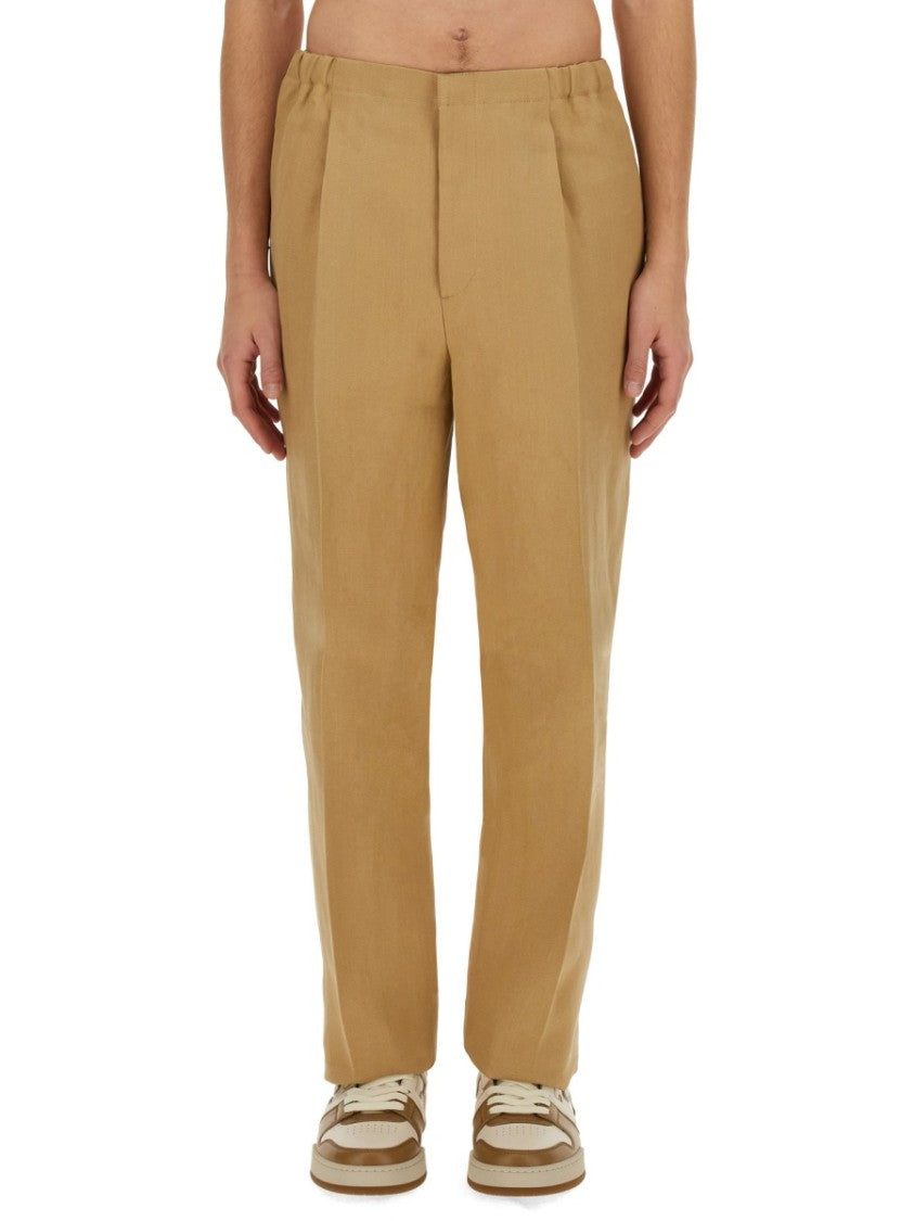Fendi Relaxed Fit Straight Leg Pants