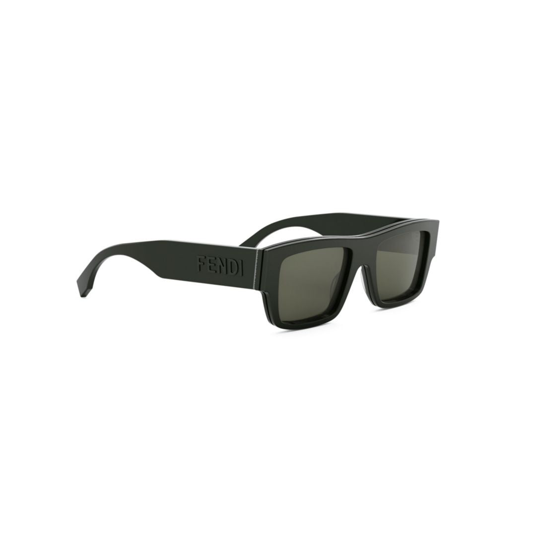 Fendi Fe40118i Bold Rectangular Sunglasses