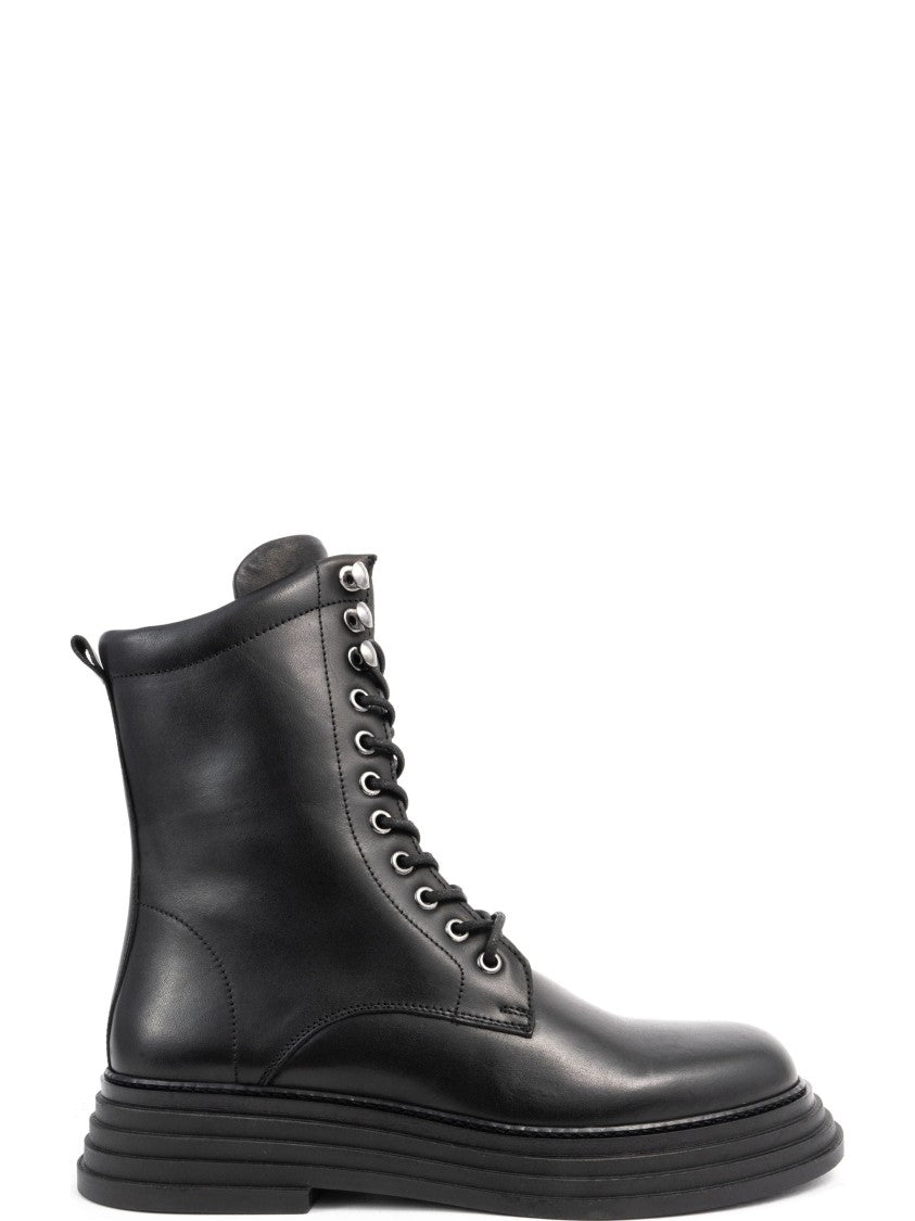 Sergio Moretti Black Ankle Boots