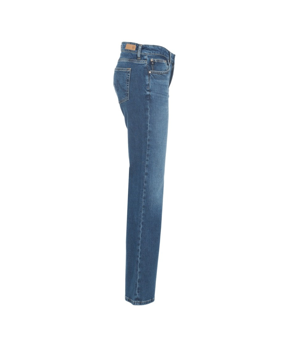 Ag Jeans Flared High-Waisted Denim Jeans