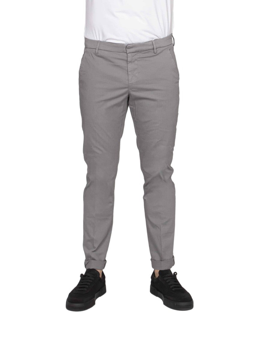 Dondup Gaubert Grey Slim Fit Tailored Pants