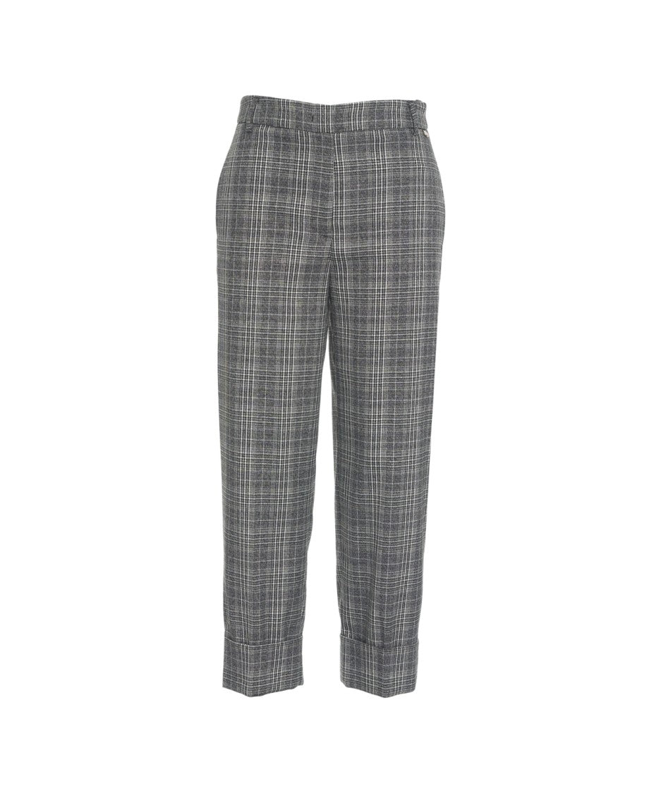 Liu Jo Glencheck Trousers