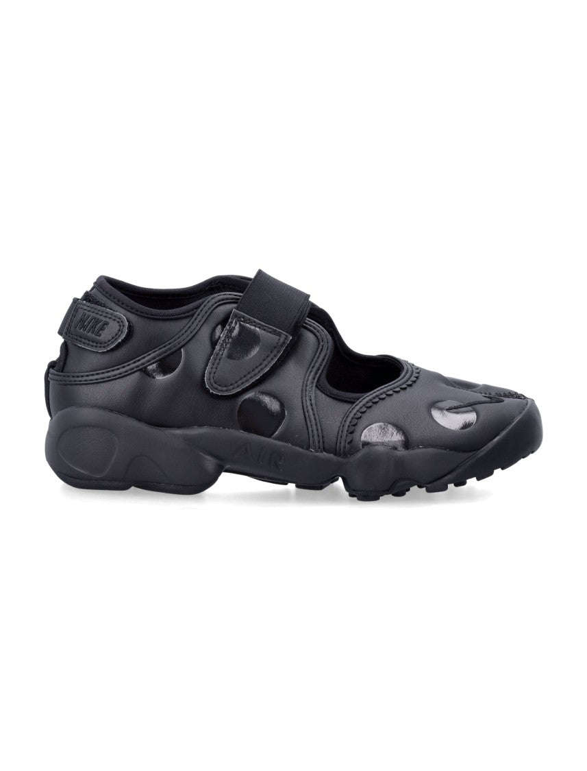 Nike Black Air Rift Synthetic Split-Toe Sneakers