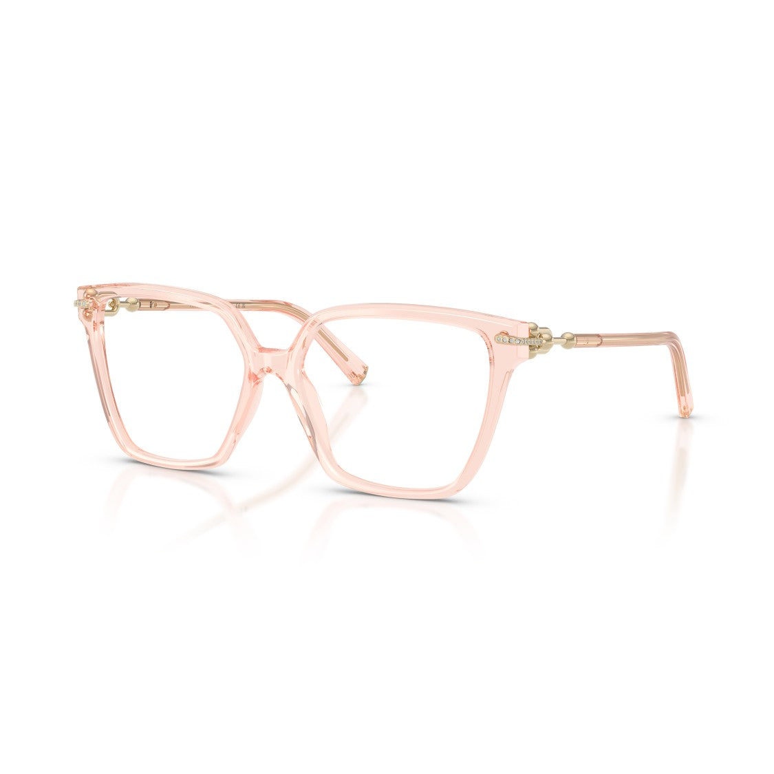 Tiffany & Co. 0Tf2290bu Translucent Soft Pink Acetate Eyeglasses