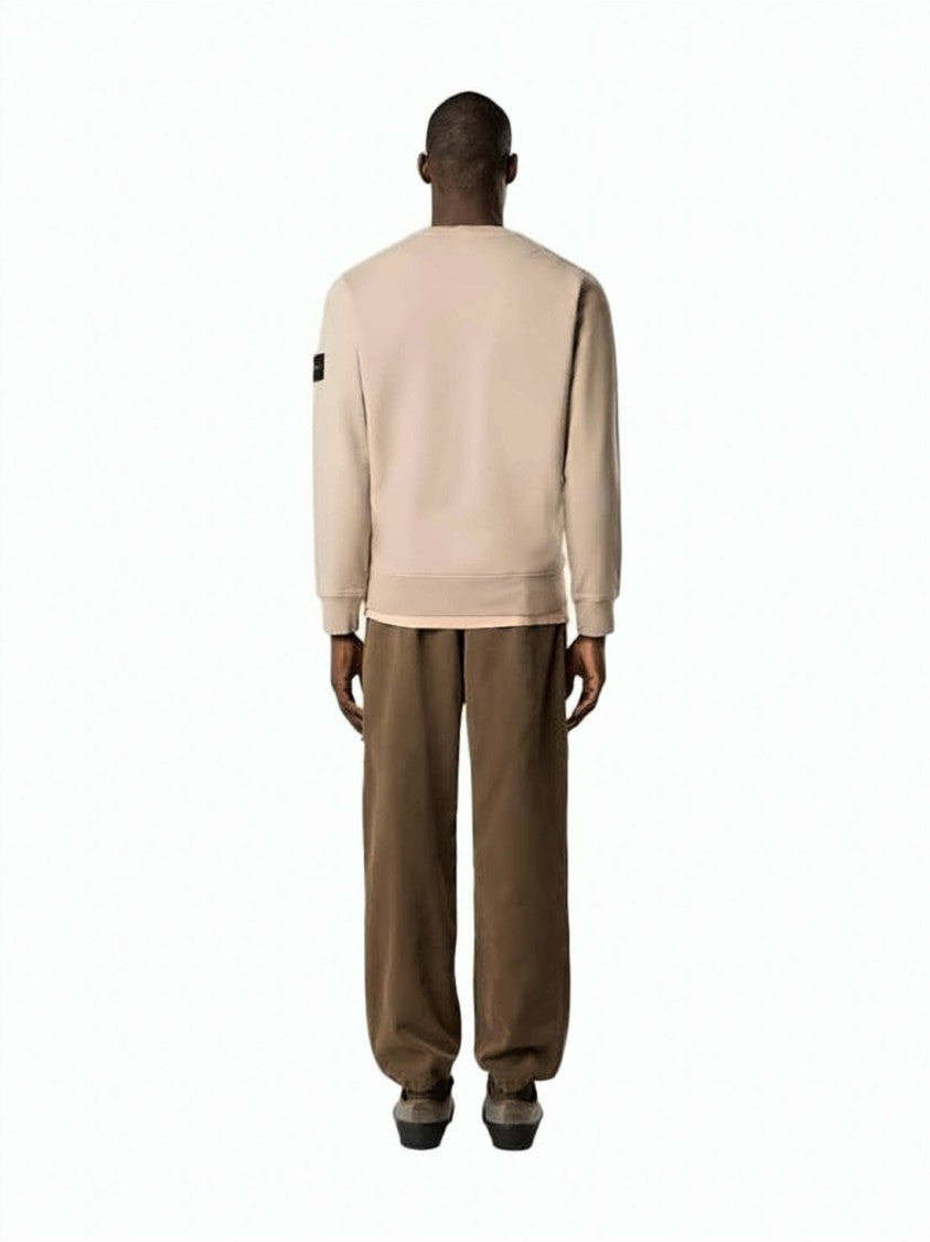 Stone Island Long-Sleeve Sweatshirt With Distinctive Patch Logo