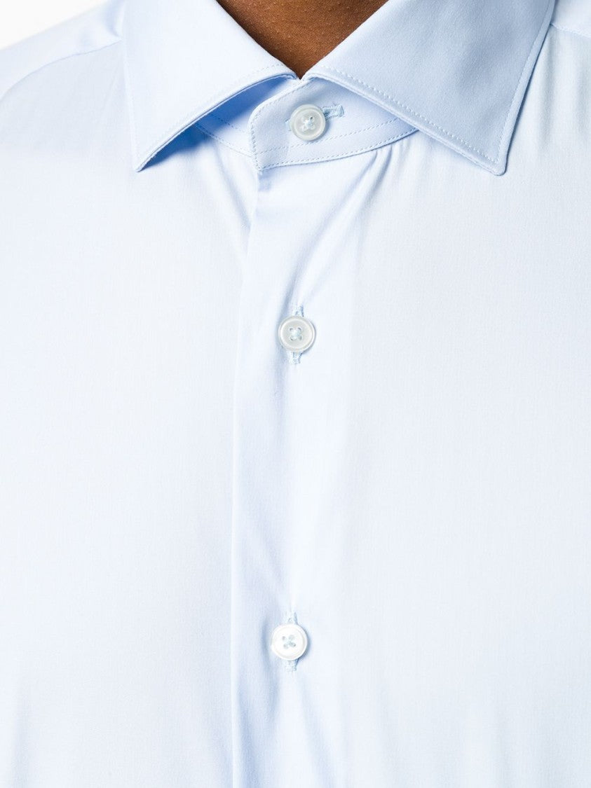Xacus Slim Fit Celeste Shirt